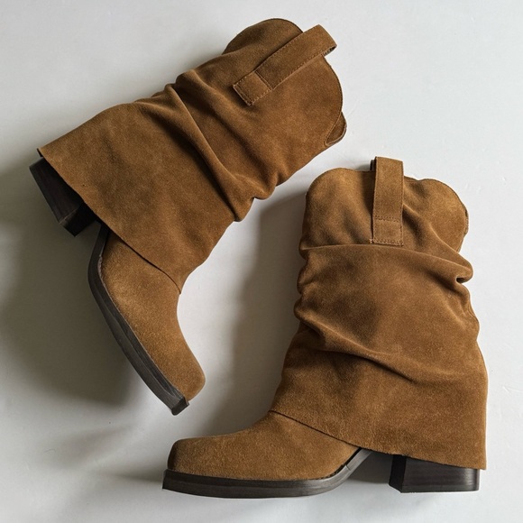 Steve Madden Pia Western Boots - Picture 5 of 13